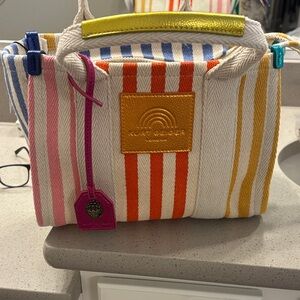 Kurt Geiger Vibrant Striped Tote Bag